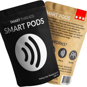 Smart POD – Lleva tu tarjeta de visita digital Dot Enlace al sitio web Enlace de revisión de Google TAP N’ Share NFC – iPhone y Android (negro, Smart POD – Lleva tu tarjeta de visita digital Dot Enlace al sitio web Enlace de revisión de Google TAP N’ Share NFC – iPhone y Android (negro,