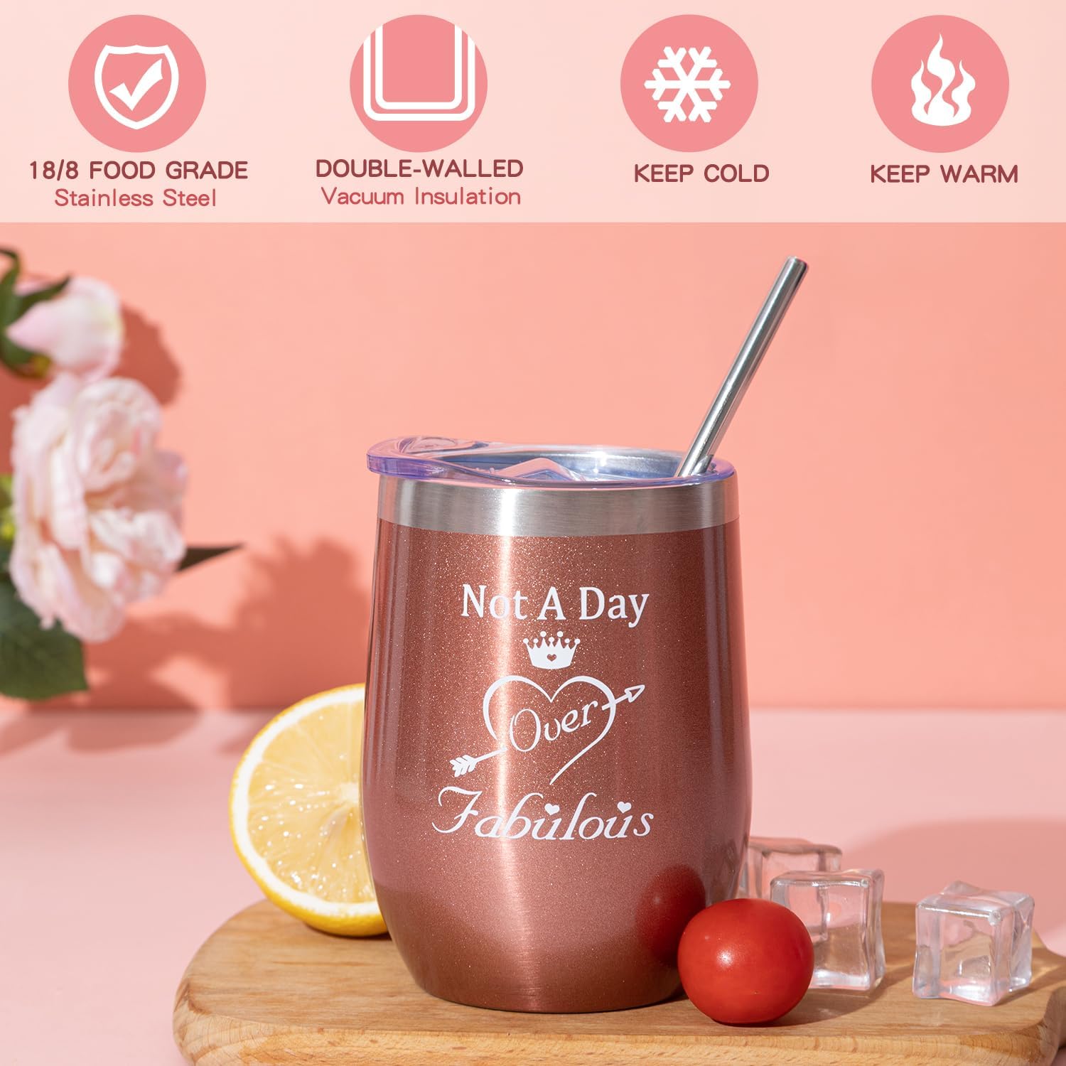 Regalos de cumpleaños para mujeres, ideas de cesta de regalos únicos, caja de regalo rosa para ella, set de regalo relajante, regalos de cuidado