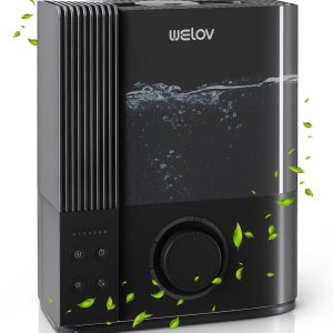 WELOV Humidificadores de 6L para habitaciones grandes, humidificadores de niebla fría de llenado superior para dormitorio, hogar, oficina, bebé y WELOV Humidificadores de 6L para habitaciones grandes, humidificadores de niebla fría de llenado superior para dormitorio, hogar, oficina, bebé y