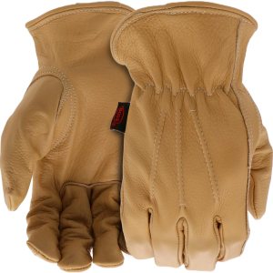 BOSS Men’s AquaArmor Durable Cowhide Leather Work Gloves BOSS Men’s AquaArmor Durable Cowhide Leather Work Gloves