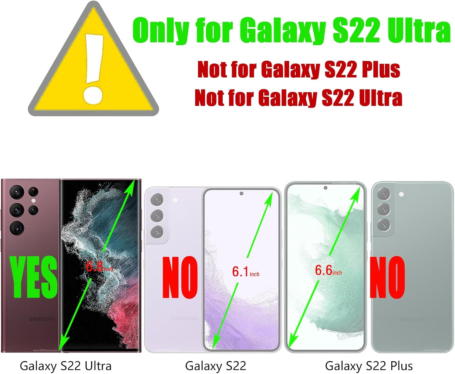 ZZXX Funda tipo cartera para Samsung Galaxy S22 Ultra con bloqueo RFID, soporte de ranura para tarjetas, funda protectora de cuero magnético fuerte
