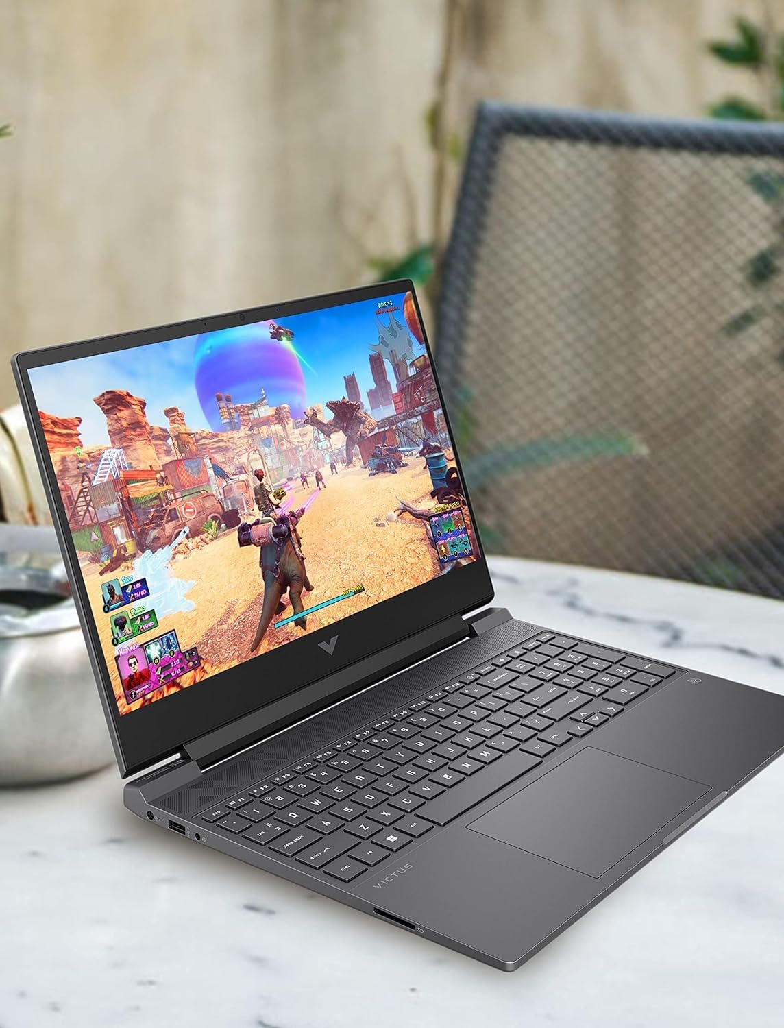 HP Portátil para juegos Victus 15 con pantalla FHD de 144 Hz de 15.6 pulgadas  AMD Ryzen 5 serie 7000  32 GB DDR5 RAM  1TB PCIe SSD  GeForce RTX