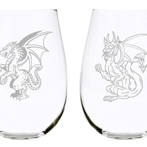 Dragon stemless wine glass (set of 4) Dragon stemless wine glass (set of 4)