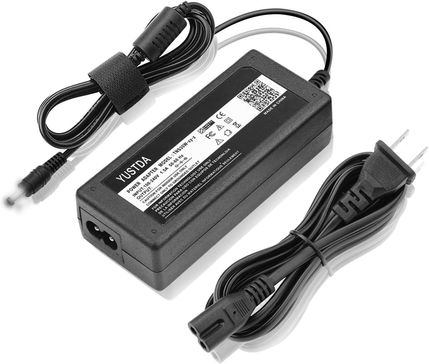 Adaptador ACDC para LG 25UM56 25UM56-P ULTRAWIDE IPS LED Gaming Monitor Cable de alimentación Cable de alimentación PS Cargador Entrada 100-240 VCA