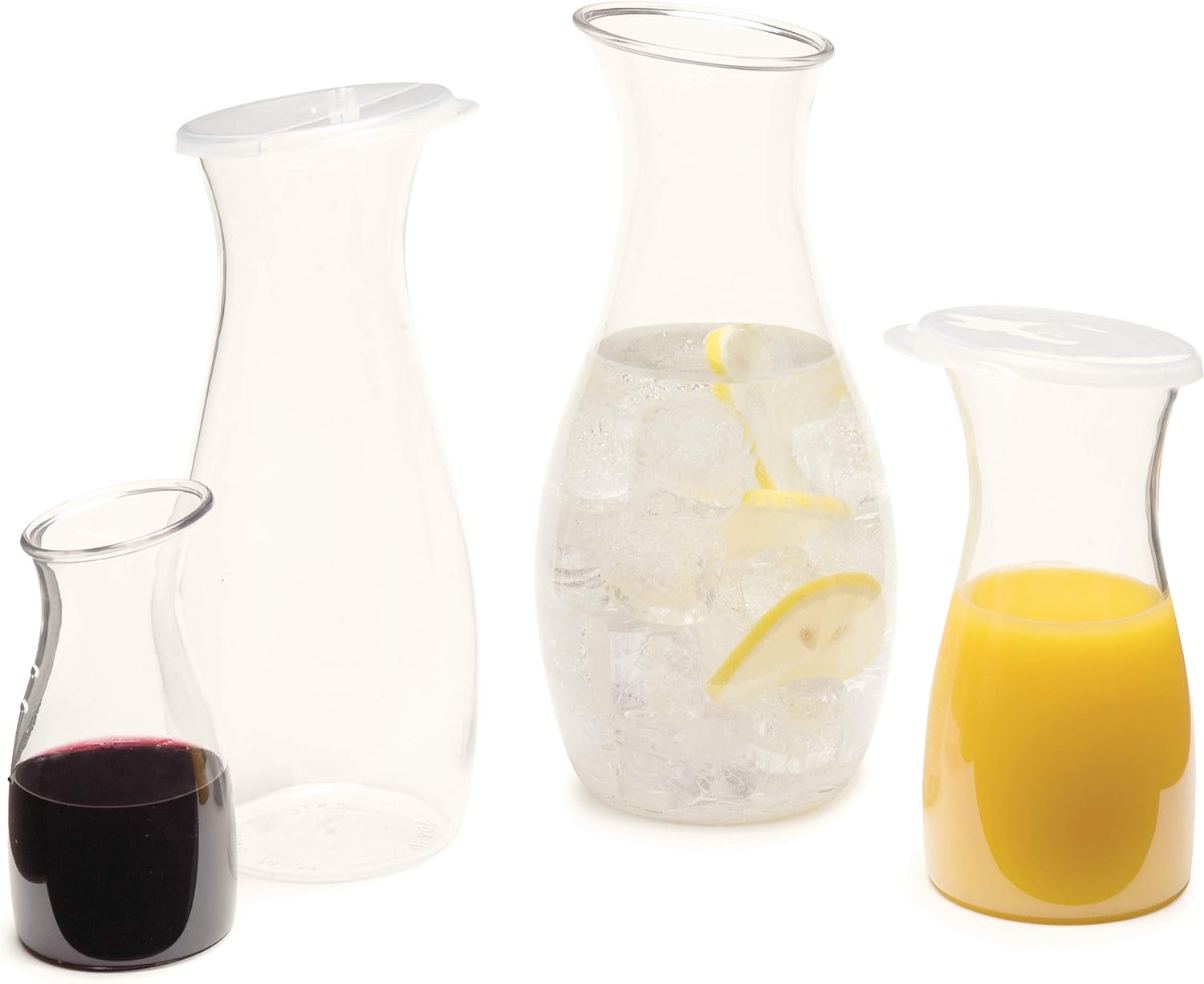 Carlisle FoodService Products 7090007 Cascata – Jarra de jugo para bebidas, plástico, 25 L, transparente, 1 unidad (paquete de 2)