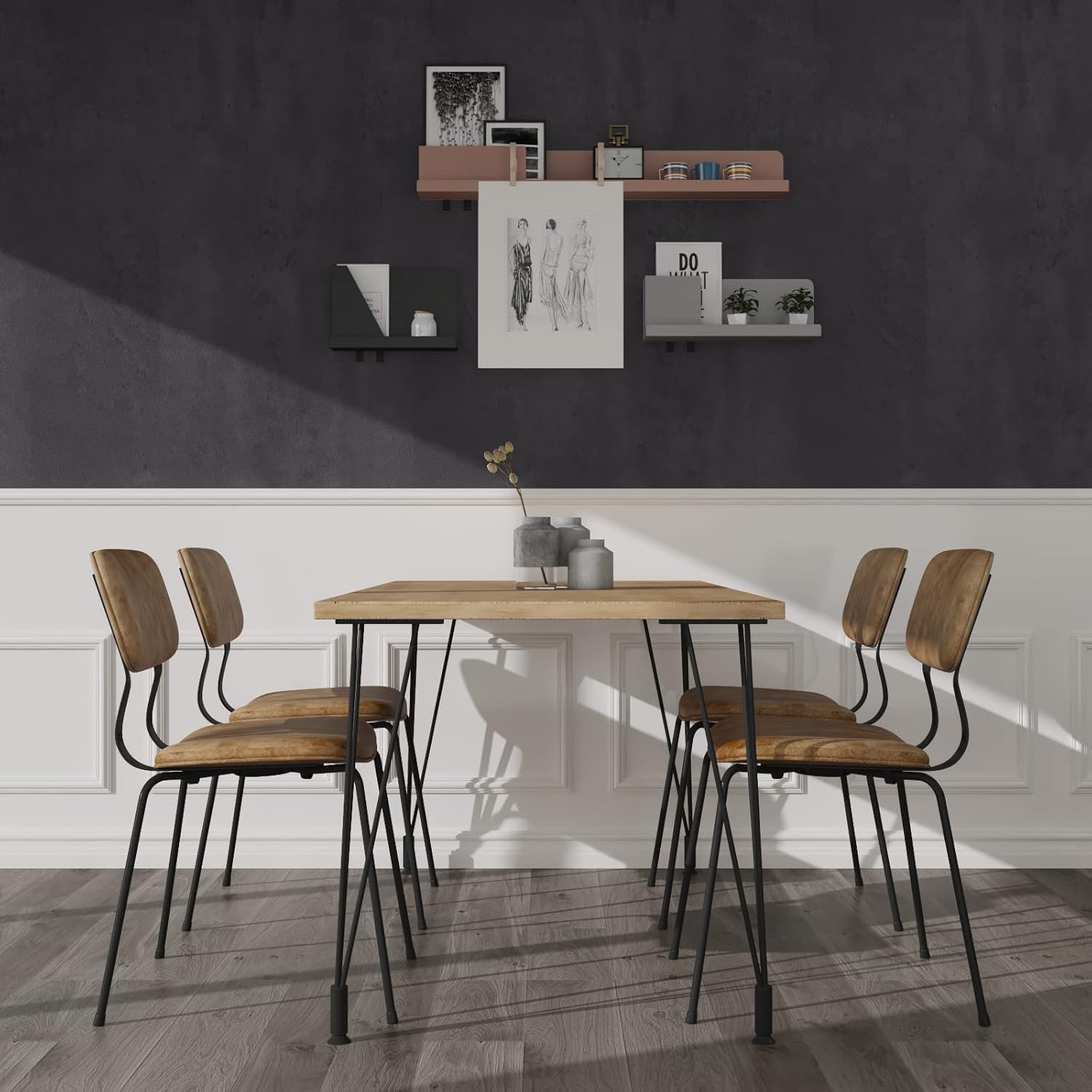 VOLEAAR Papel adhesivo de hormigón gris de 15.7 x 393.7 pulgadas, papel tapiz autoadhesivo autoadhesivo extraíble impermeable para paredes de