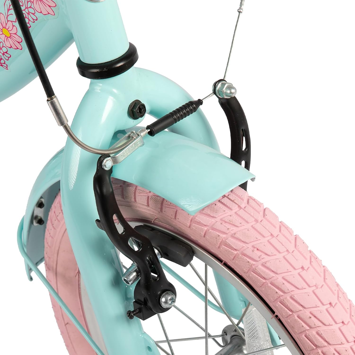 JOYSTAR Petal – Bicicleta para niñas pequeñas y niños, bicicleta para niños de 12, 14, 16 años, con cesta para niñas de 2 a 9 años, bicicleta para