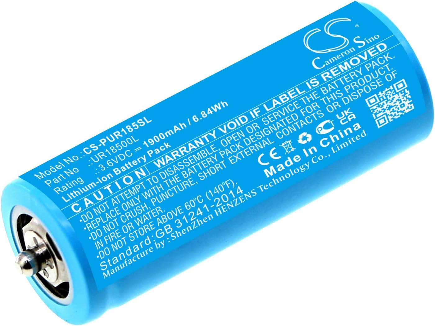 1900mAh Batería de repuesto para Braun 3018765, Rasierer Series 7, 2011, 2012, 5375, 5375 Silk-epil, 5377, 5377 Silk-epil, 5671, 5671 Silk-epil,