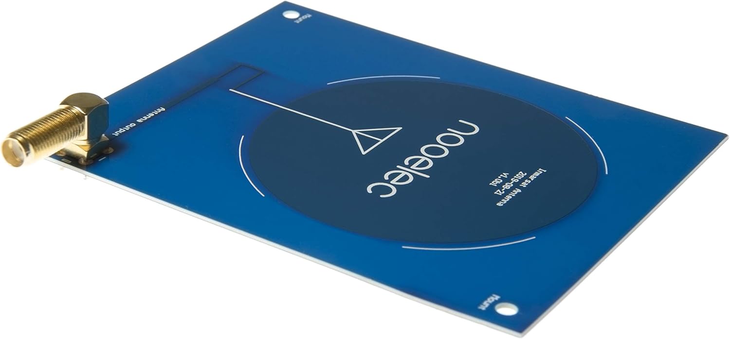 Nooelec Paquete de recepción activa Inmarsat incluye LNA y módulo de filtro, antena de parche de alta ganancia (3.5dBi) 1550 MHz, bloque de CC SMA,