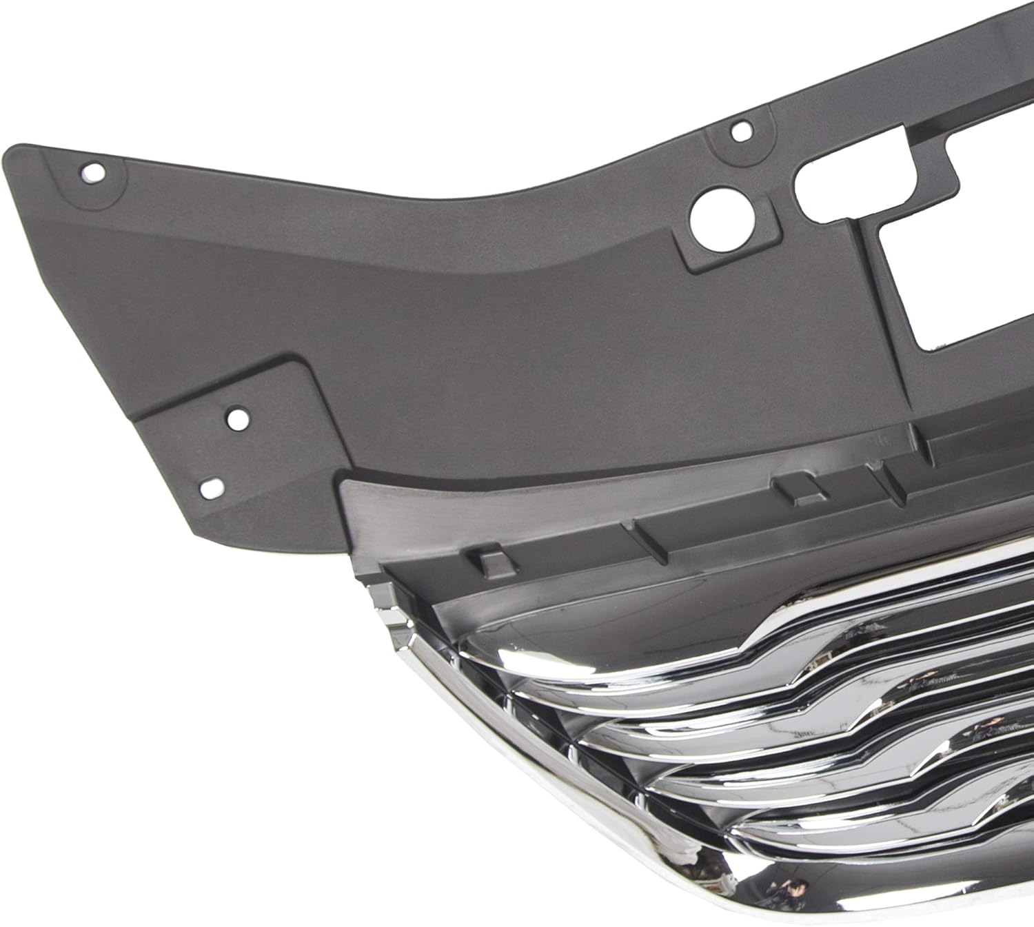 KUAFU Rejilla de parachoques para radiador delantero compatible con Chrysler 200 2011-2014 de repuesto para 68082050AE, CH1200353, 13999AOE Grill