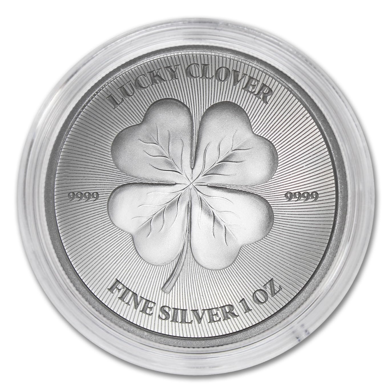 2023 No Mint Mark 1 oz Silver Lucky Clover Official Legal Tender Coin Brilliant Uncirculated (BU – in Capsule) with Certificate of Authenticity $2