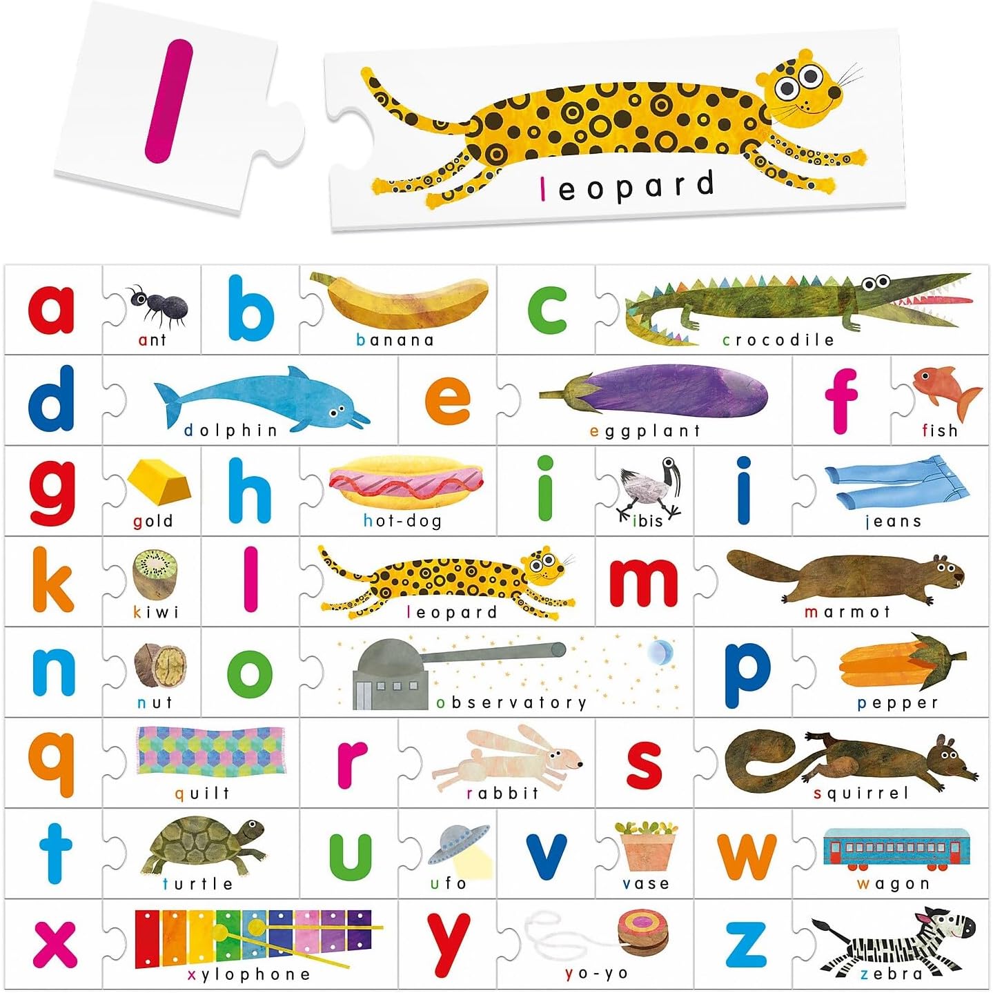 Headu Montessori Touch ABC EN20942 Juguete educativo para niños, niños y niñas de 3 a 6 años