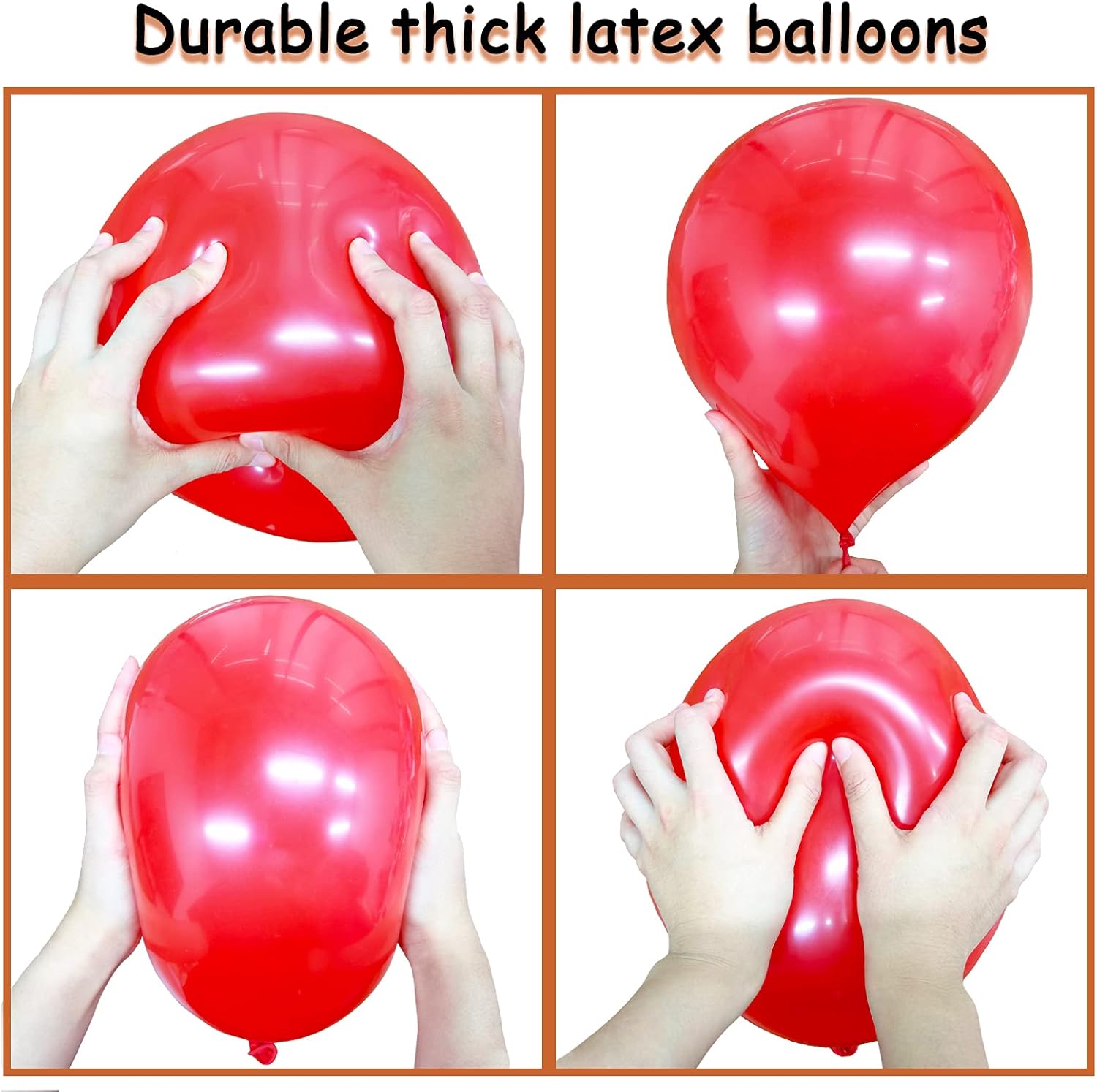 Kit de guirnalda de globos de bastón de caramelo de Navidad de 115 piezas para decoraciones de Navidad, globos de látex blanco y rojo con bastón de