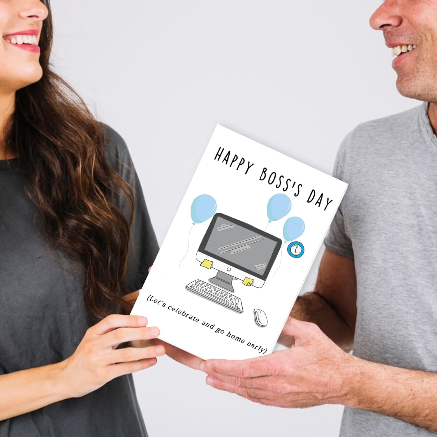 Ziwenhu Cheeky – Tarjeta del día del jefe para líder, tarjeta de humor para el día del jefe de un empleado, divertida tarjeta del día del jefe,