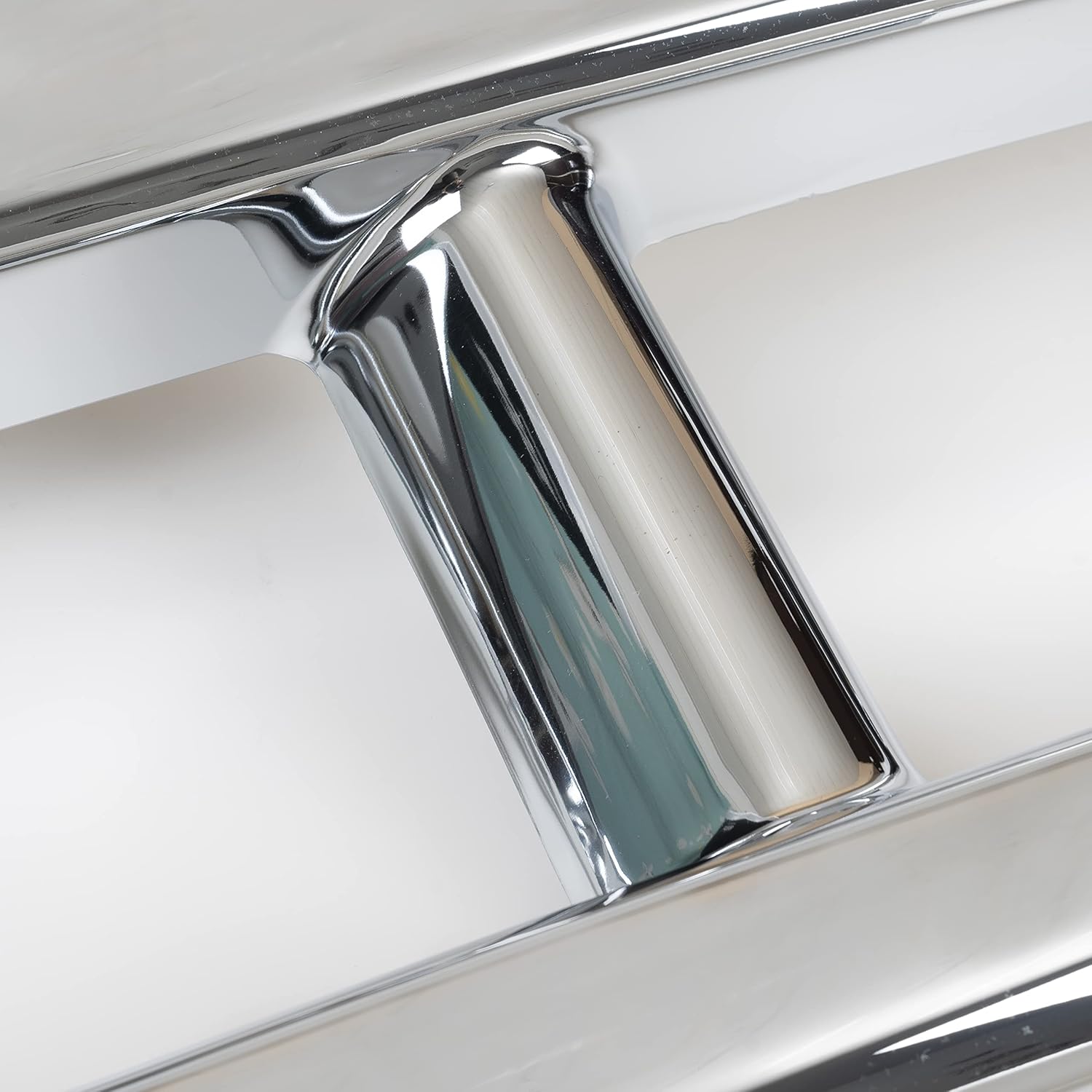 BXZ Cubierta exterior central cromada para parachoques delantero Facia Fit para Freightliner Cascadia 2008-2017