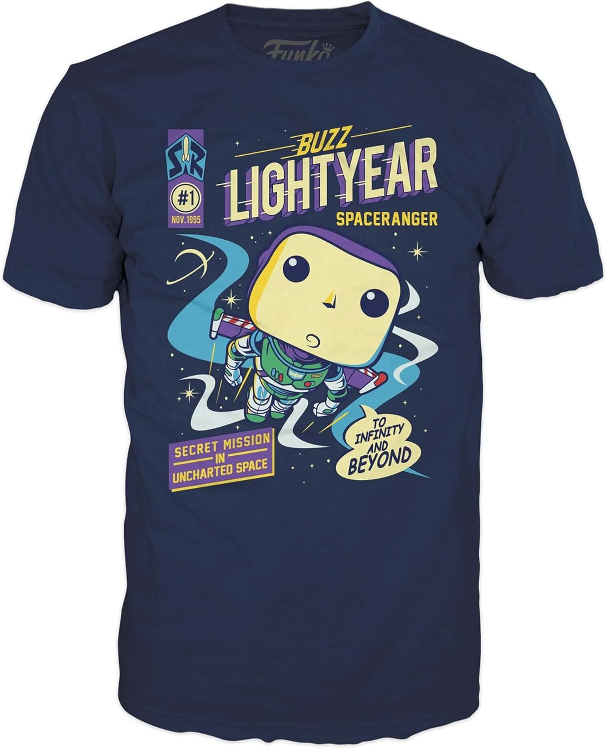 Funko Camiseta Pop! Boxed Tee Toy Story – Buzz – XS Multicolor