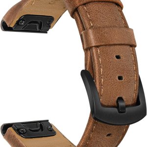 TRUMiRR Band for Fenix 7S Pro Sapphire Solar, 20mm Genuine Cowhide Leather Strap for Garmin Fenix 7S 6S 5S Descent Mk3 Mk3i 43mm Epix Pro 42mm TRUMiRR Band for Fenix 7S Pro Sapphire Solar, 20mm Genuine Cowhide Leather Strap for Garmin Fenix 7S 6S 5S Descent Mk3 Mk3i 43mm Epix Pro 42mm