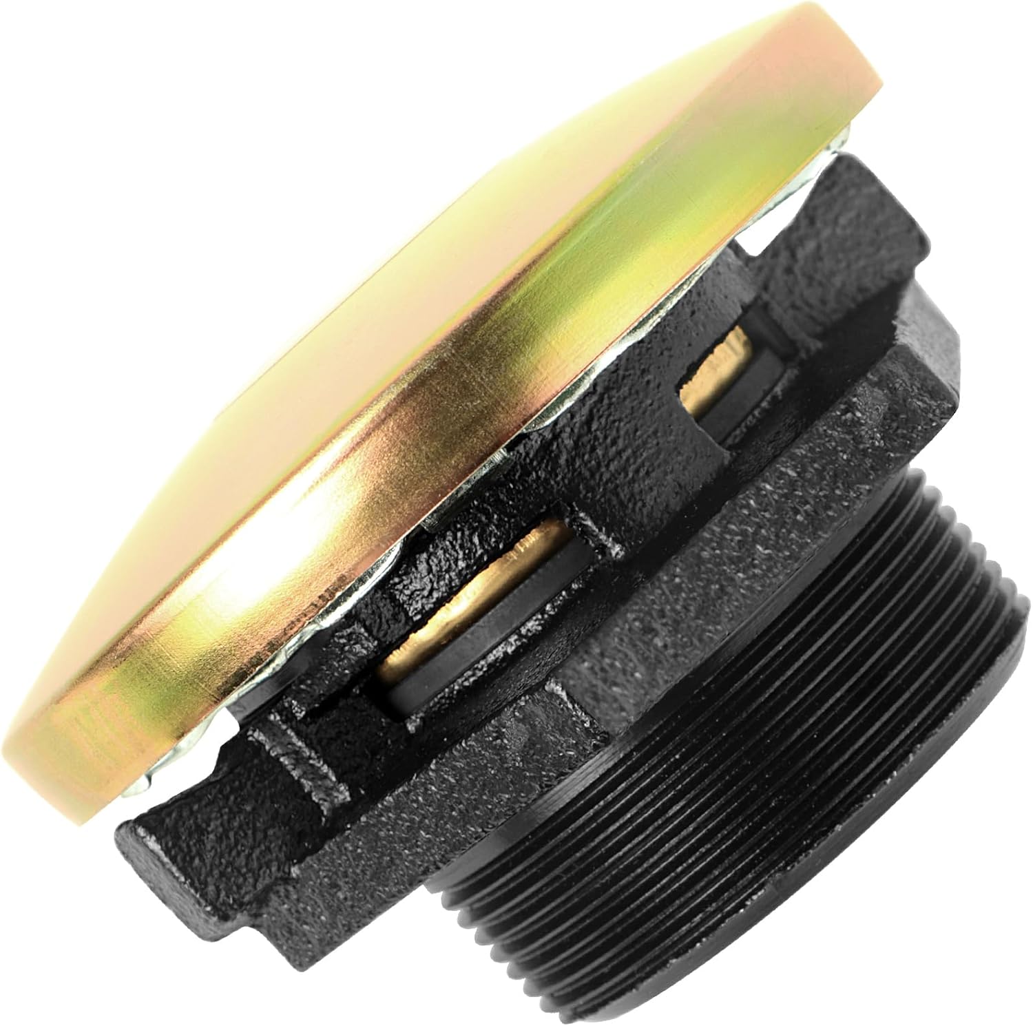 Tapa ventilada del tanque de transferencia con cuello roscado, tapa del tanque de presión de ventilación con base de 2 pulgadas, tapa del tanque de