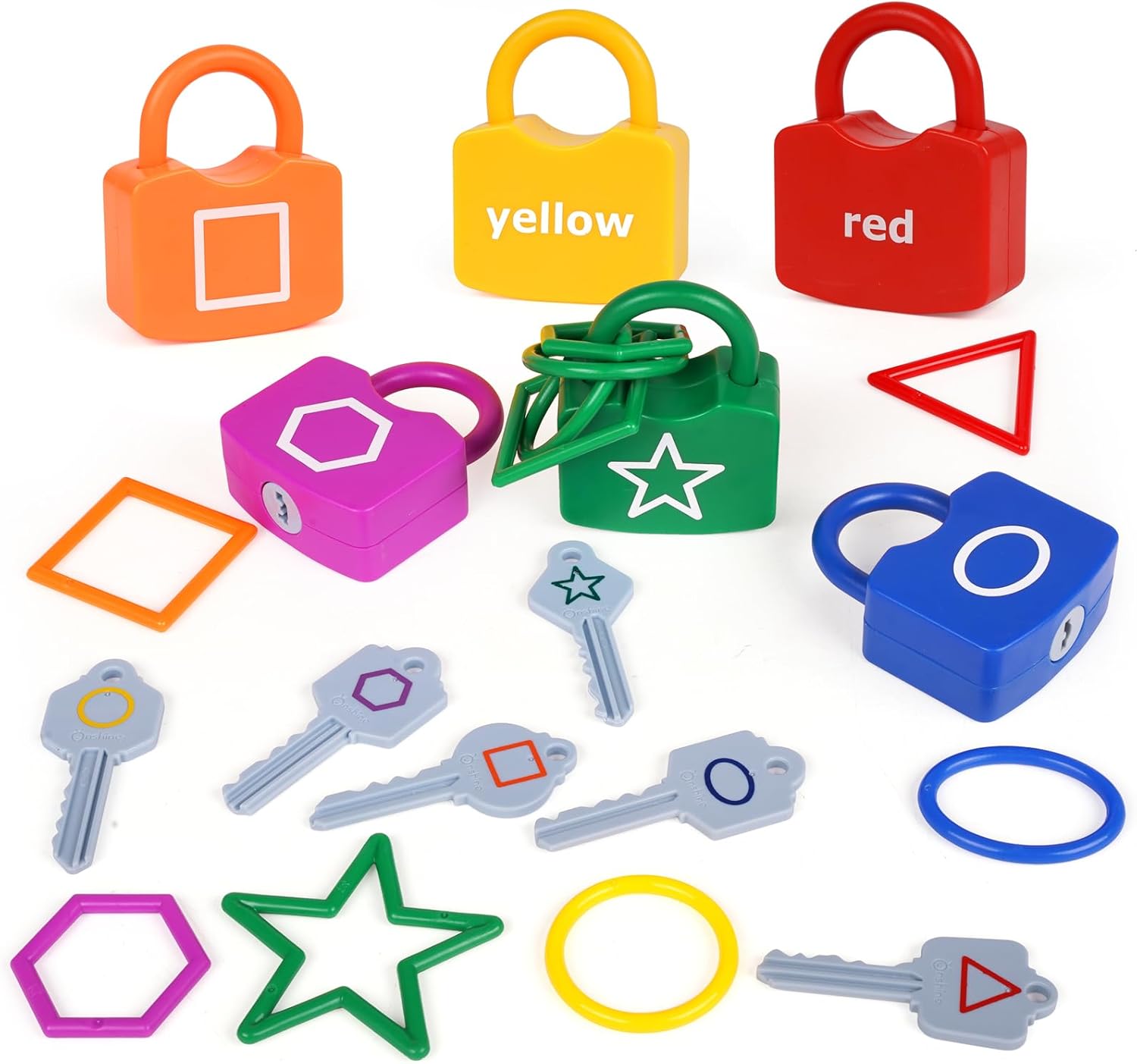 Juguetes de aprendizaje a juego para clasificar formas, juguete educativo Montessori para niños pequeños, juego de juguetes de reconocimiento de