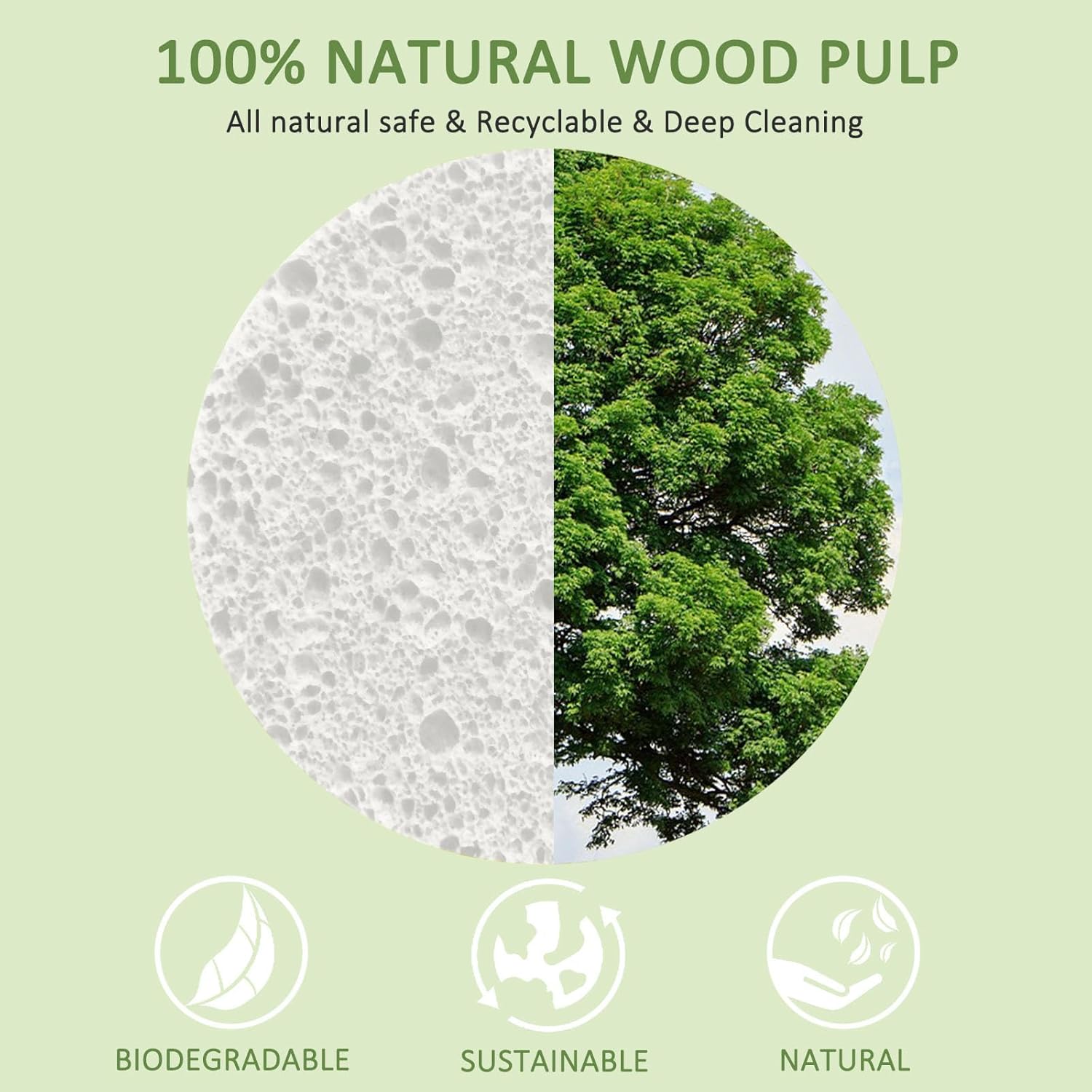 300 esponjas faciales comprimidas para limpieza de celulosa natural, esponja cosmética de spa para limpieza facial, maquillaje exfoliante o