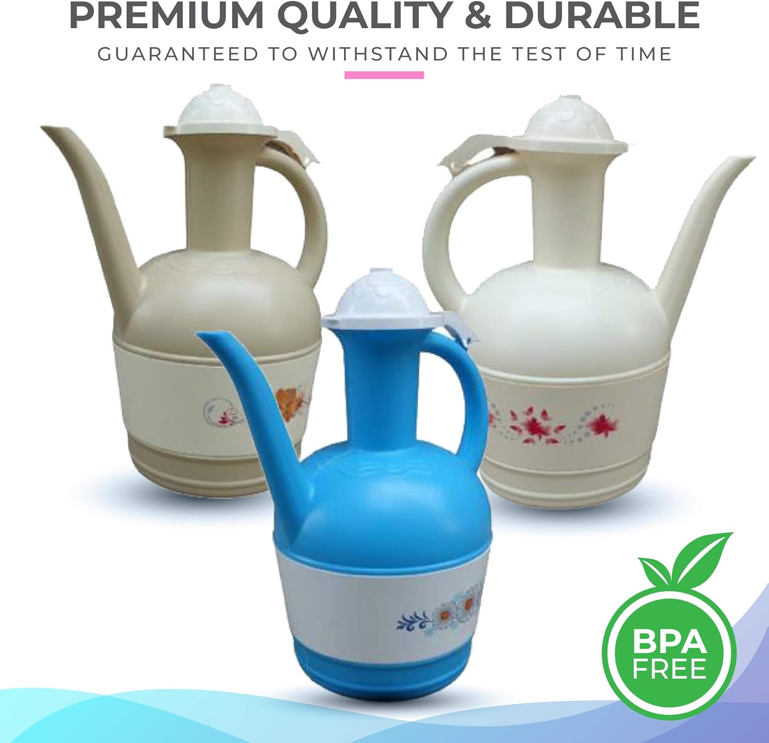 Lota o Bodna o jarra de lavado de inodoro (beige)