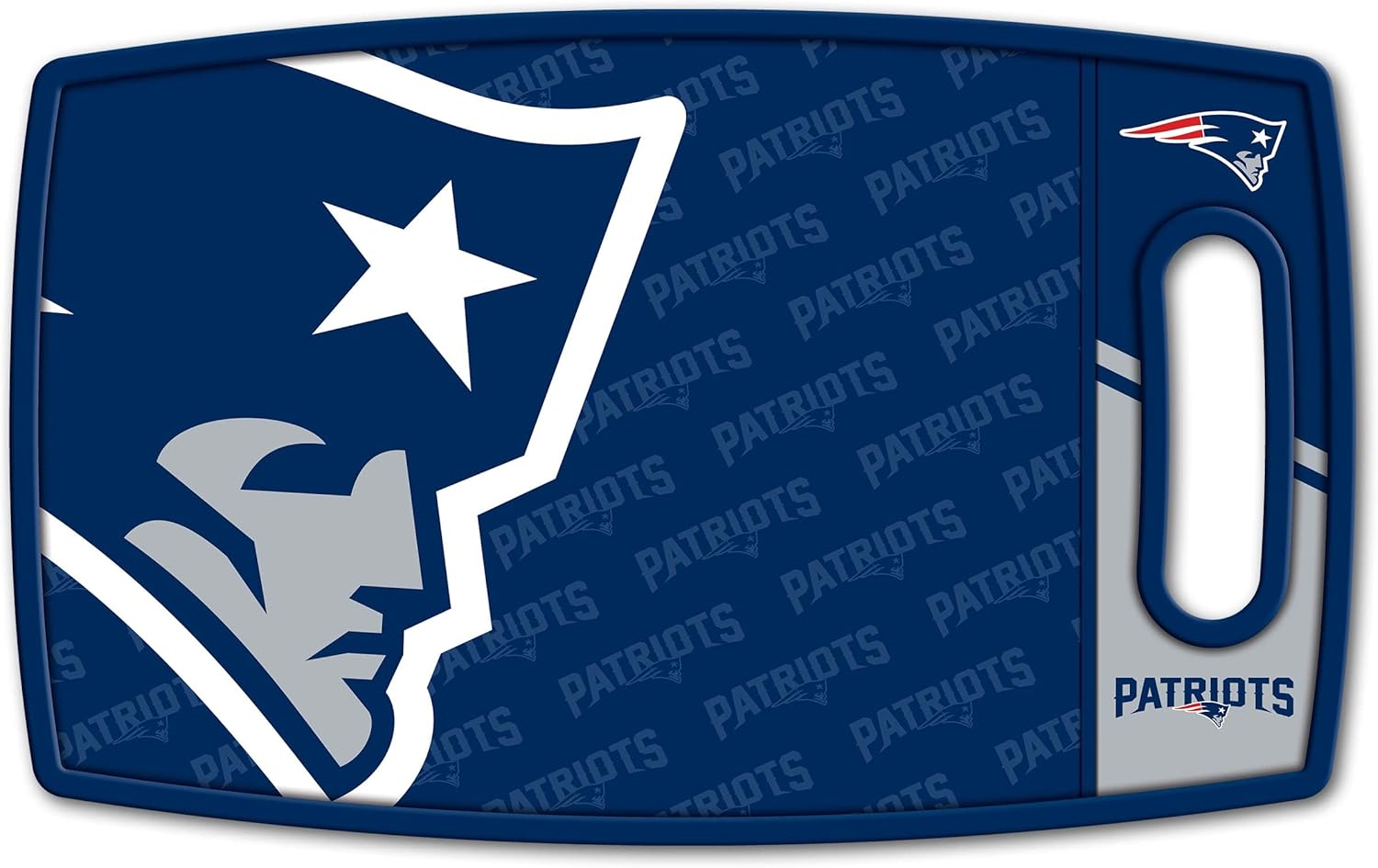 YouTheFan NFL New England Patriots Logo Series Tabla de cortar