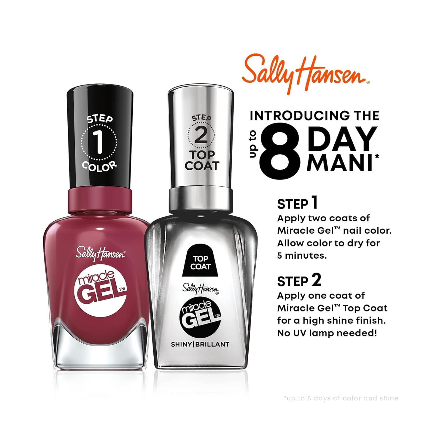 SALLY HANSEN Miracle Gel – Esmalte de uñas