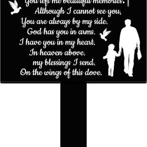 Decoraciones de cementerio para tumbas conmemorativas, marcadores de estaca para exteriores, estaca decorativa conmemorativa de condolencias de Decoraciones de cementerio para tumbas conmemorativas, marcadores de estaca para exteriores, estaca decorativa conmemorativa de condolencias de