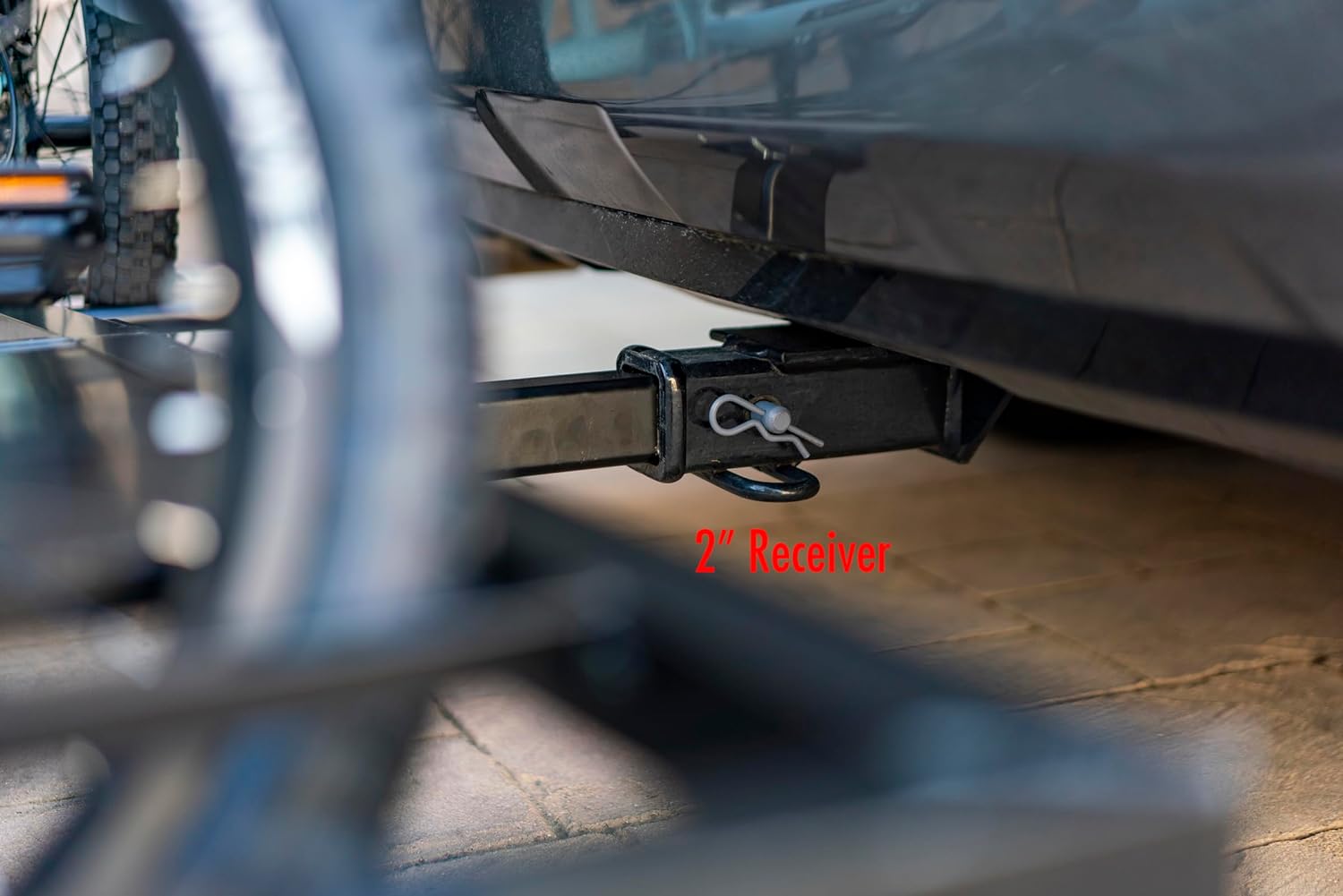 Estante de enganche para todos los neumáticos gruesos, triciclo eléctrico de aleación de acero, soporte de enganche de triciclo para enganche