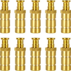 10 anclajes de piscina de latón para cubierta de piscina para hormigón y adoquines, tamaño universal, se adapta a agujeros de 34 pulgadas, anclajes 10 anclajes de piscina de latón para cubierta de piscina para hormigón y adoquines, tamaño universal, se adapta a agujeros de 34 pulgadas, anclajes
