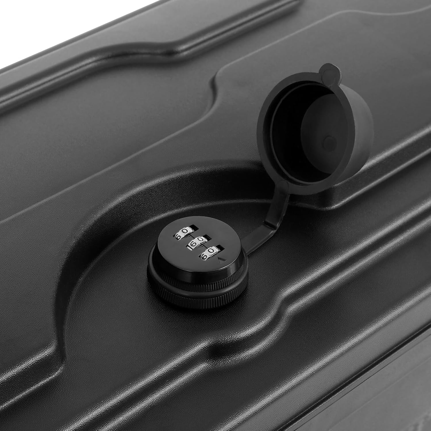 cciyu Caja de almacenamiento para caja de camioneta compatible con Ford para F-150 2015-2022, tapa con cerradura del lado del conductor, caja de