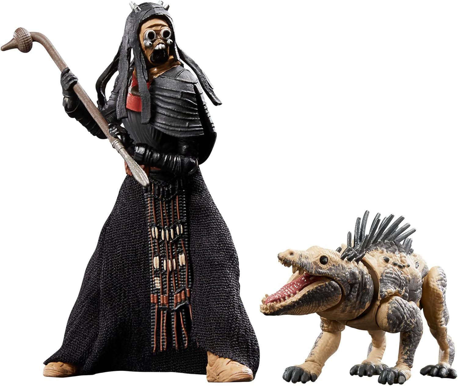 Star Wars The Vintage Collection, Tusken Warrior & Massiff, paquete de 2 figuras de 3.7 in, El libro de Boba Fett