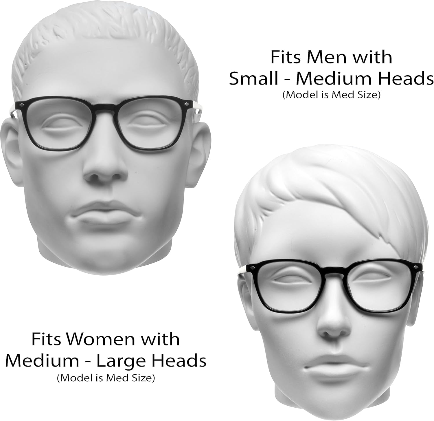 proSPORT Lentes multifocales progresivos de 3 aumentos en 1 lente sin línea para computadora y juegos de lectura para hombres y mujeres