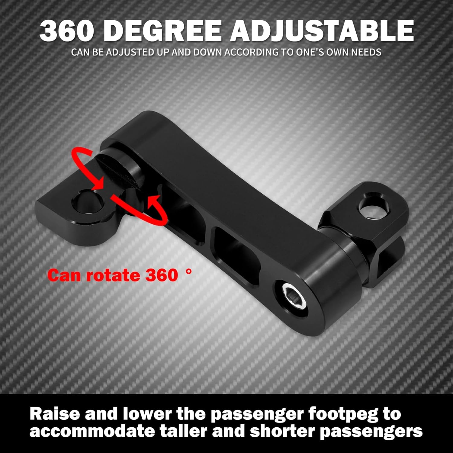 Estriberas ajustables para motocicleta, clavijas de autopista para montaje masculino, abrazadera, abrazadera, soporte para Harley Sportster, Dyna,