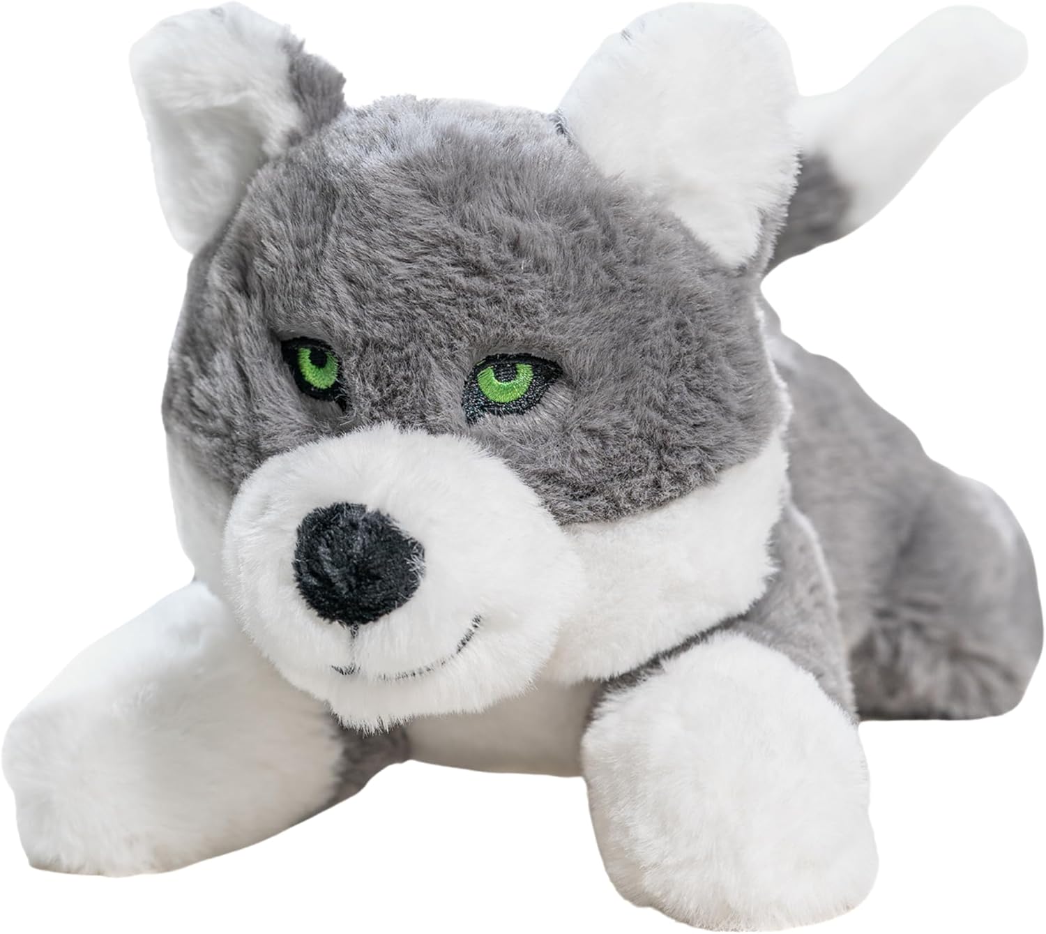 Fenrir Juguete de peluche esponjoso de lobo para perros