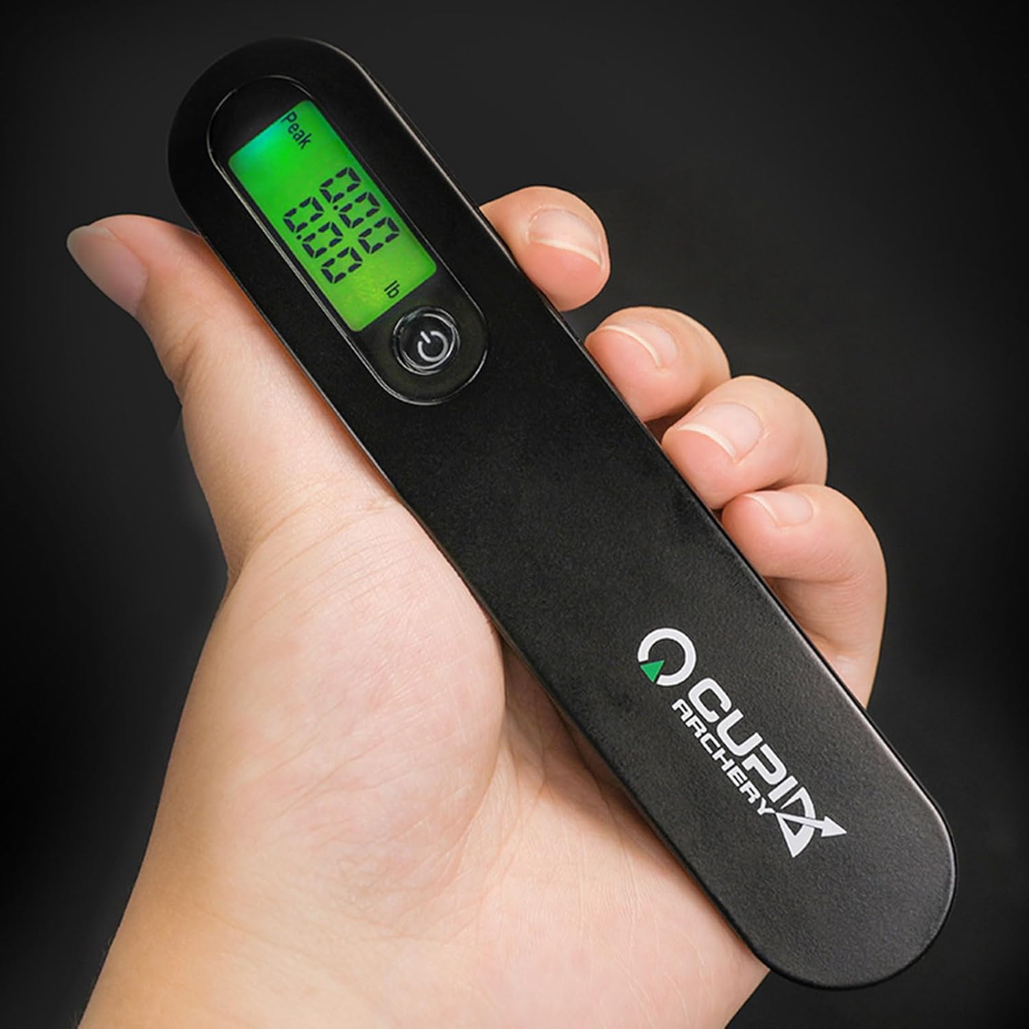 Báscula de equipaje compuesto de caza con pantalla LCD, escala digital de 110 libras, báscula de recursos de tiro con arco digital, báscula de