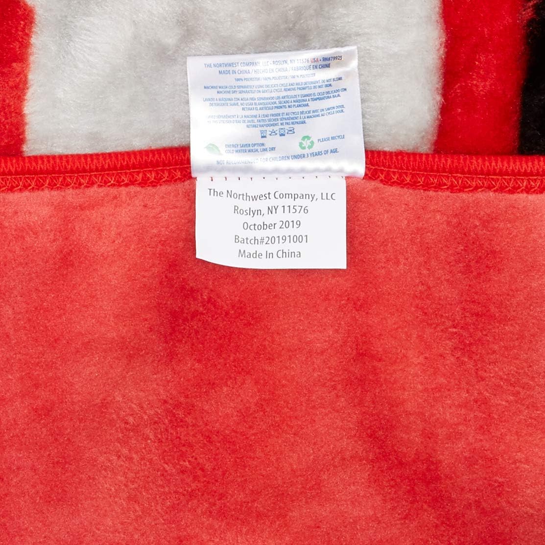Northwest NCAA – Manta Raschel unisex para adultos