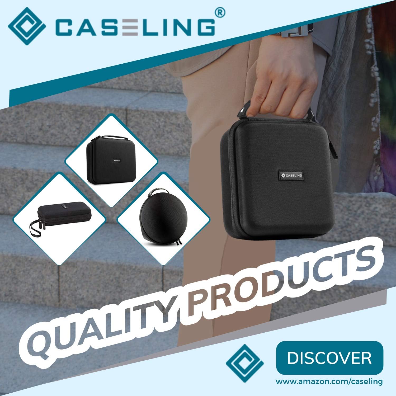 caseling Funda rígida para afeitadora Mangroomer Ultimate Pro Back Hair Shaver Lithium Max con fuente de alimentación y la otra hoja de afeitado