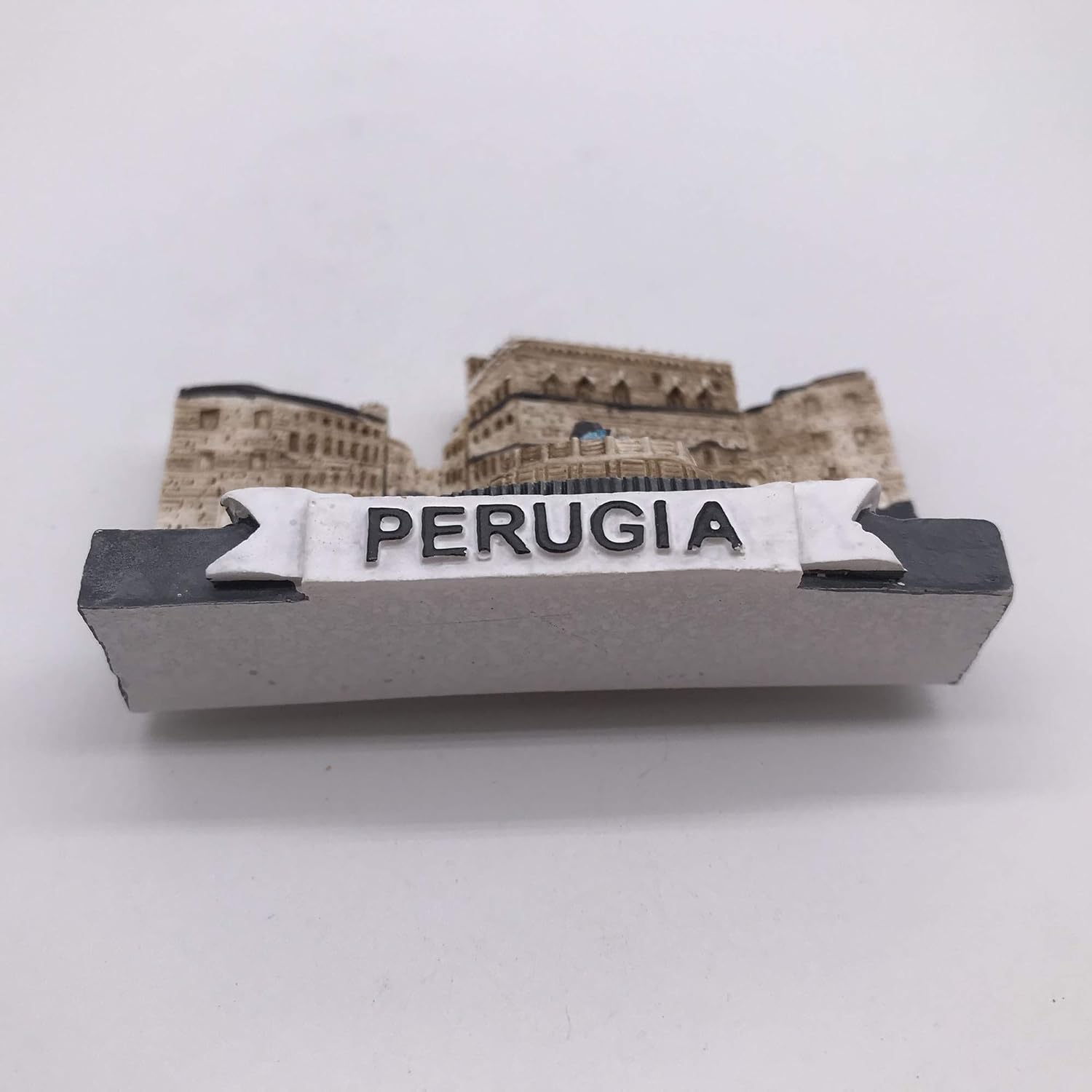 Perugia Italia 3D imán de refrigerador recuerdos turísticos resina pegatinas magnéticas imán de nevera decoración del hogar y cocina de China
