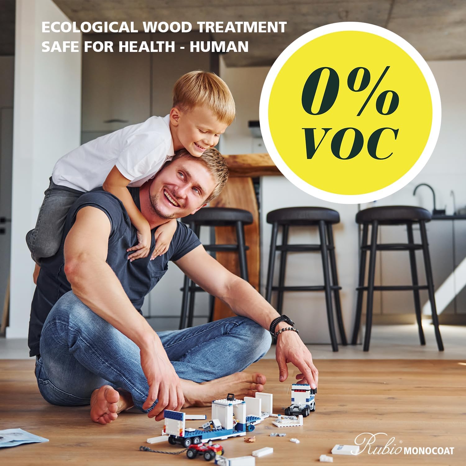 Rubio Monocoat Oil Plus 2C, 44 onzas, caoba