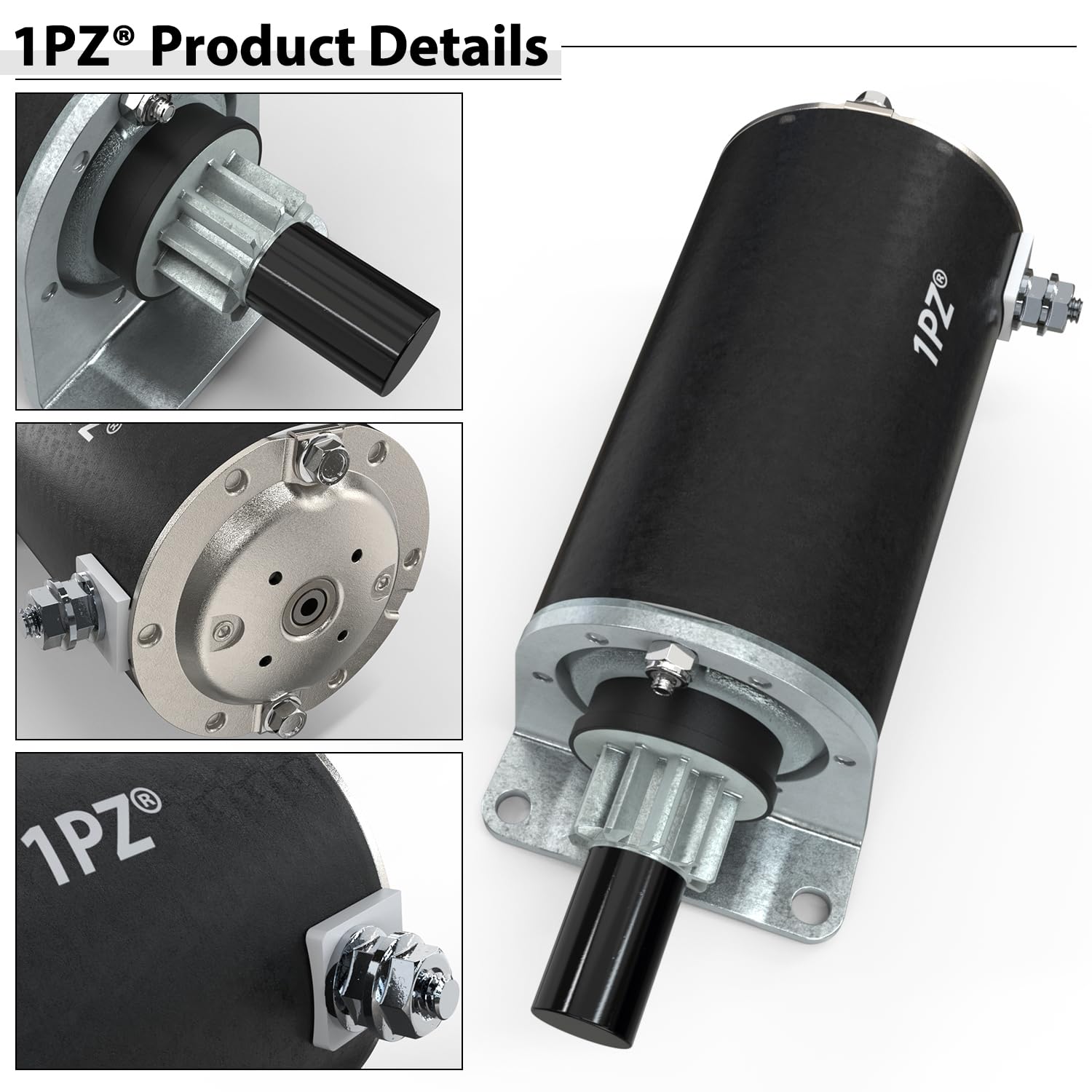 1PZ Reemplazo del motor de arranque BS1-NS7 para Kawasaki Cub Cadet New Holland Toro 15-28HP 21163-7001 21163-7010 21163-7022 21163-7029