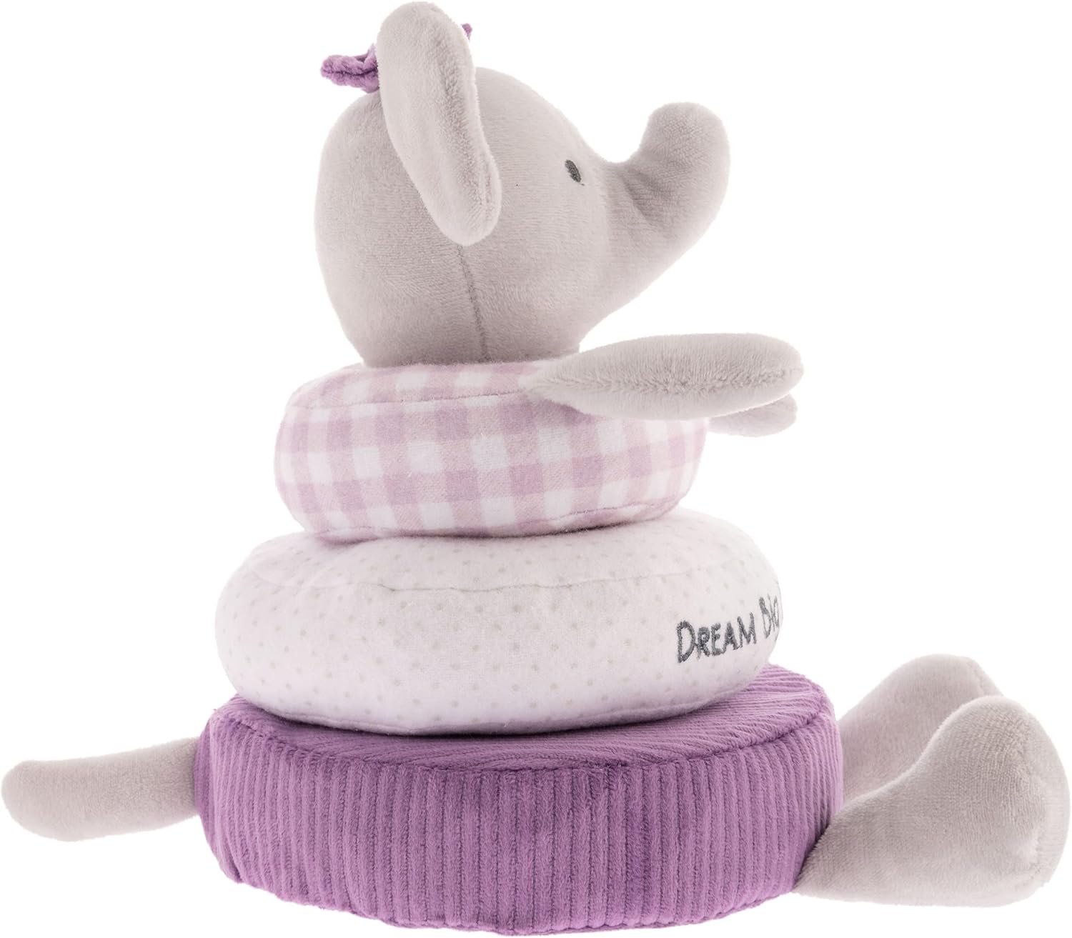 Stephen Joseph, Peluche apilable y anidable, juguete de aprendizaje de anillos apilables para bebé, juguete sensorial para el desarrollo del bebé,