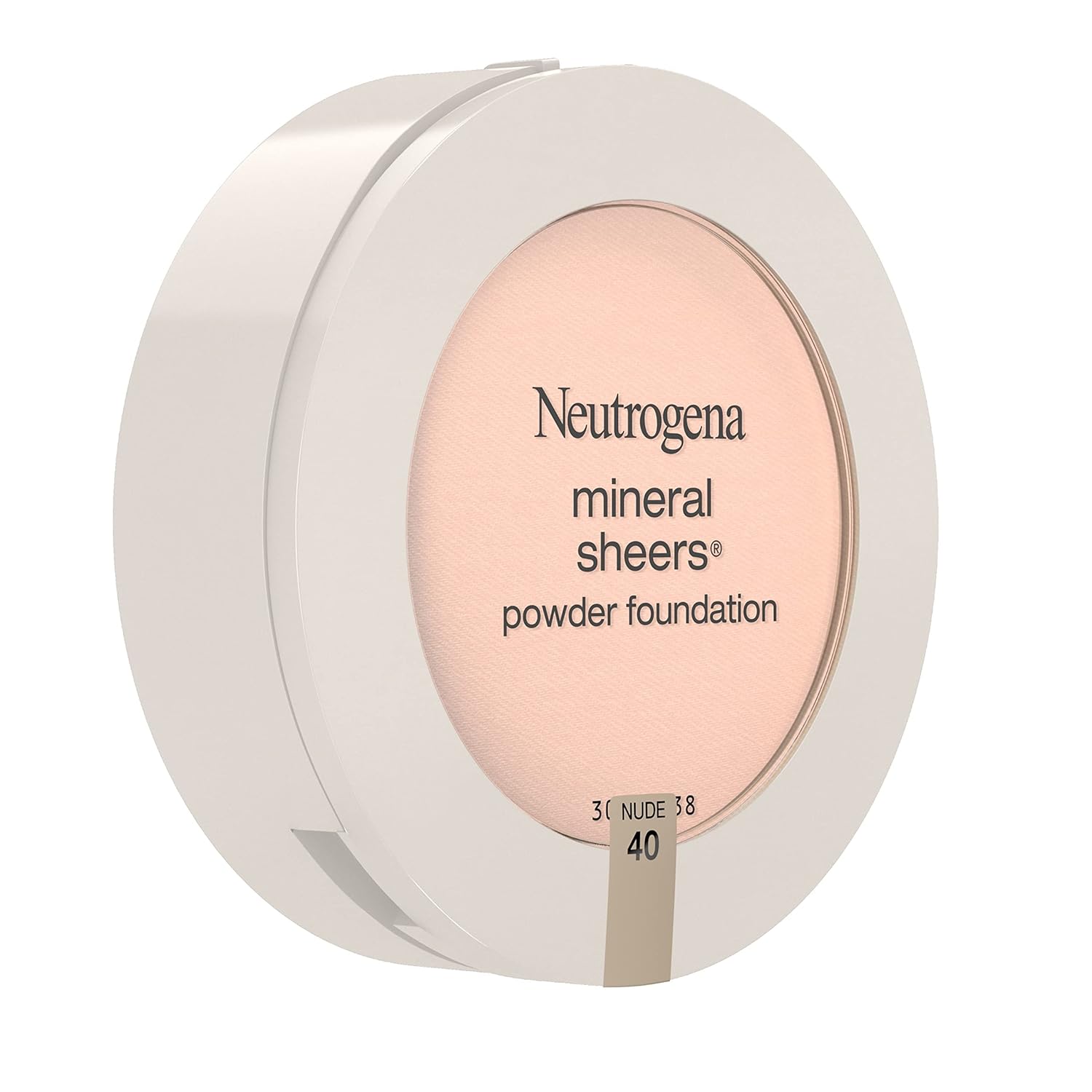 Neutrogena Mineral Sheers – Base compacta en polvo, base mineral ligera y sin aceite, sin fragancia, color piel, 40.34 onzas