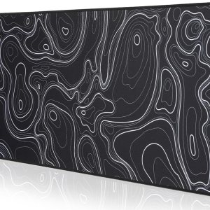 Topographic Map – Alfombrilla de mouse impermeable de contorno extendido para el hogar y la oficina, alfombrilla grande para mouse para juegos, Topographic Map – Alfombrilla de mouse impermeable de contorno extendido para el hogar y la oficina, alfombrilla grande para mouse para juegos,