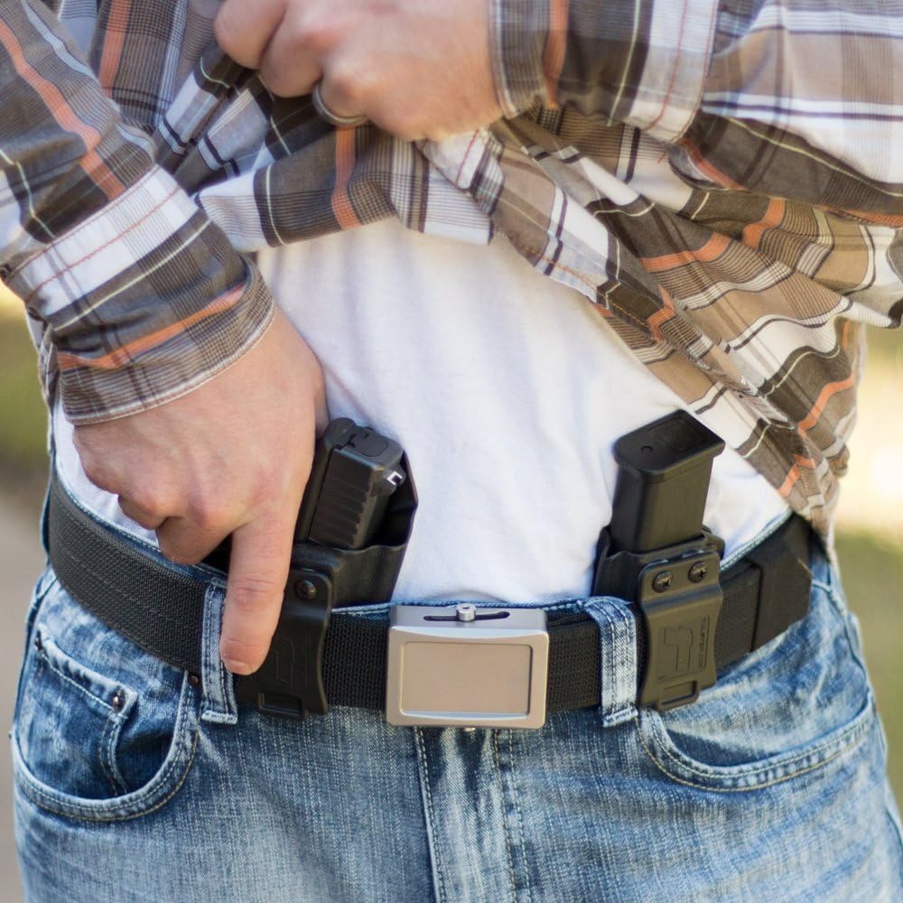 Tulster Funda de perfil IWB en mano derecha se adapta a Shadow Systems MR920
