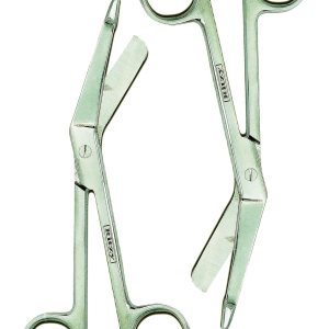 Tijeras médicas  Tijeras quirúrgicas y vendaje de 5.5 pulgadas  Tijeras EMT y trauma  Tijeras de acero inoxidable para médicos, primeros auxilios y Tijeras médicas  Tijeras quirúrgicas y vendaje de 5.5 pulgadas  Tijeras EMT y trauma  Tijeras de acero inoxidable para médicos, primeros auxilios y