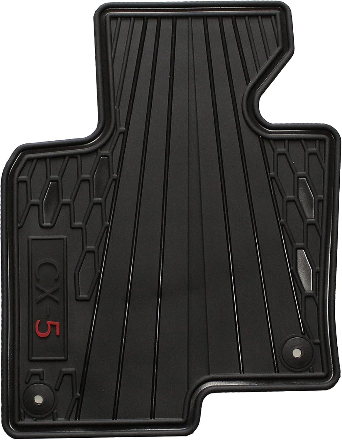 Alfombrillas de coche para Mazda CX5 FWD OEM originales  todo tipo de clima  de goma resistente  (2017, 2018, 2019, 2020, 2021, 2022, 2023) juego