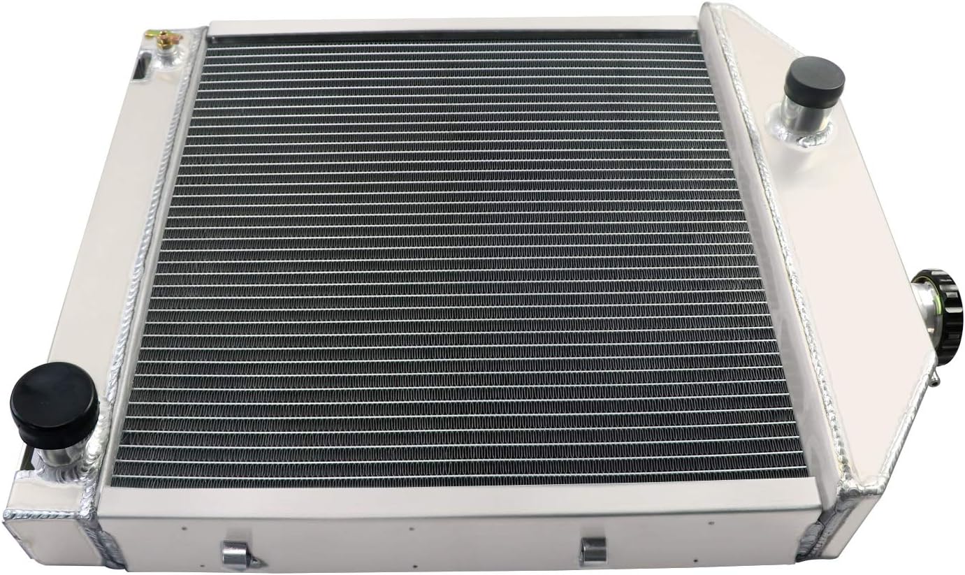 ALLOYWORKS Nuevo radiador de tractor C7NN8005H Holland, 3 filas todo radiador de aluminio para Ford New Holland Tractor 2100 2300 3100 3400 3600