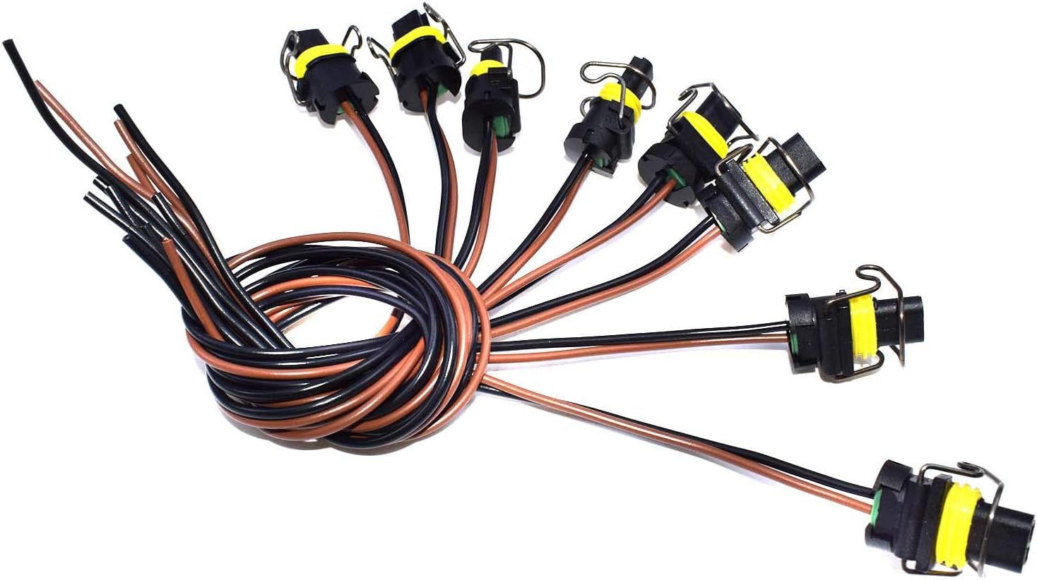 Coleta de la válvula del conector IPR del inyector 8PCS para el diesel de 6,0 7,3 Ford PowerStroke