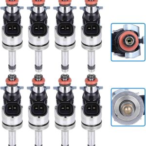 8 inyectores de combustible SCITOO de 6 agujeros para Ford F-150 2018, Ford Mustang 2018, para Ford F-150 2019, para Ford Mustang 2019, para Ford 8 inyectores de combustible SCITOO de 6 agujeros para Ford F-150 2018, Ford Mustang 2018, para Ford F-150 2019, para Ford Mustang 2019, para Ford